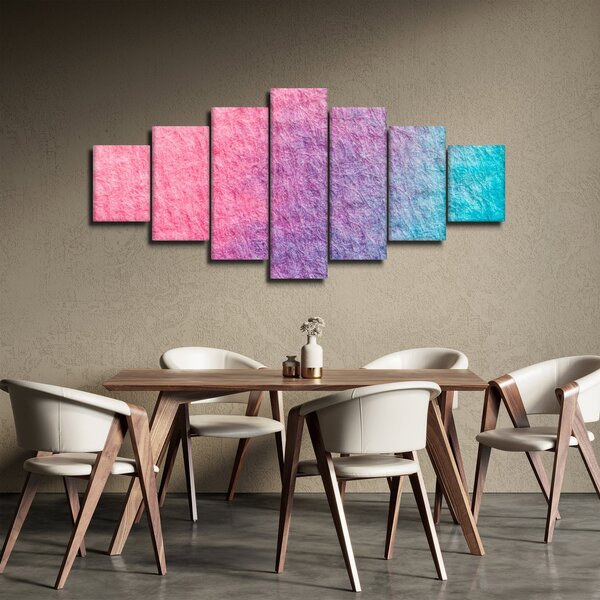 Obraz barevné textury (210x100 cm)