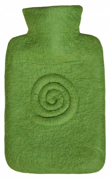 Termofor Hugo Frosch Classic s plstěným obalem ze 100 % ovčí vlny merino -