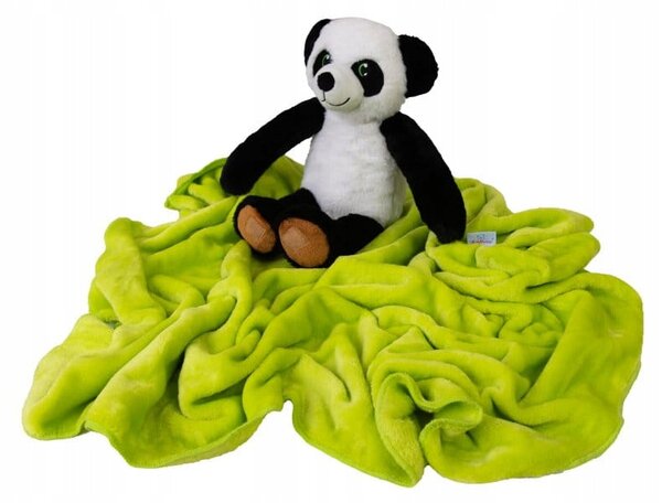MATEX Dětská deka Carol 85x100 [TB0375_01] panda