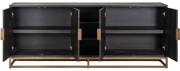 -25 % Dny MOMENTI– Richmond Dubová komoda Blackbone 225 x 45 cm