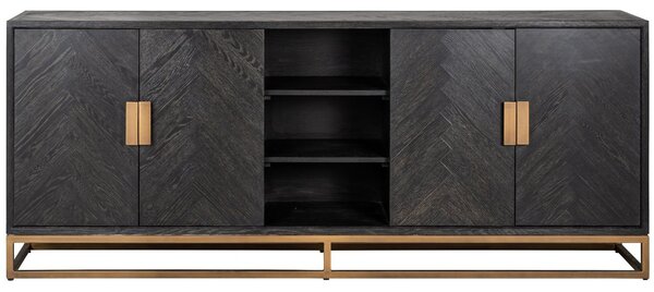 -25 % Dny MOMENTI– Richmond Dubová komoda Blackbone 225 x 45 cm