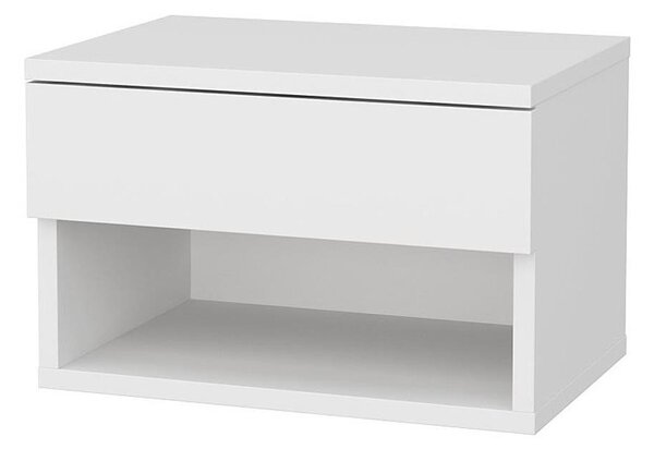 Noční stolek VETRA 45x32 cm bílá