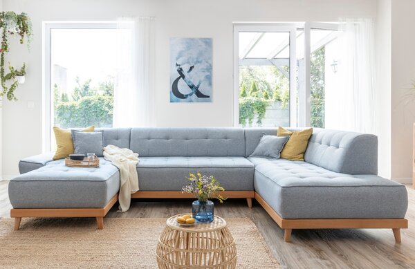 -25 % Dny MOMENTI– Miuform Rozkládací pohovka Dazzling Daisy 330 cm, pravá