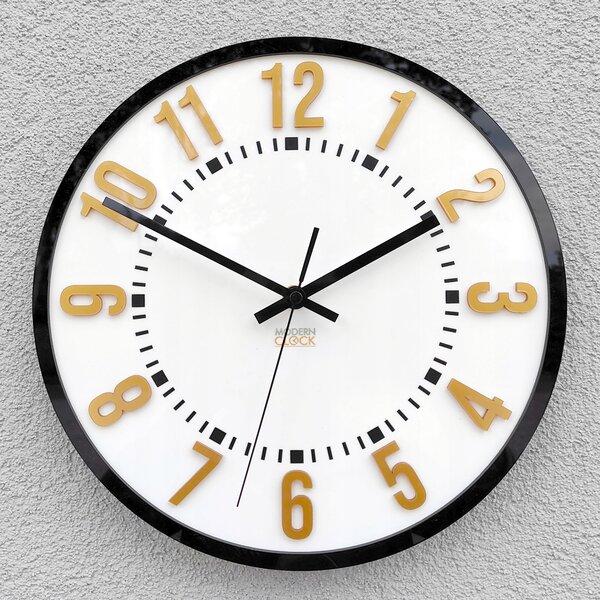 Nástěnné hodiny ModernClock vícebarevné 30 cm