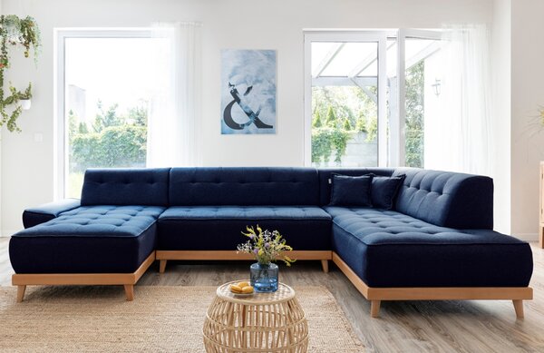 -25 % Dny MOMENTI– Miuform Rozkládací pohovka Dazzling Daisy 330 cm, pravá