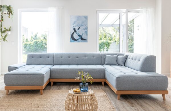 -25 % Dny MOMENTI– Miuform Rozkládací pohovka Dazzling Daisy 330 cm, pravá