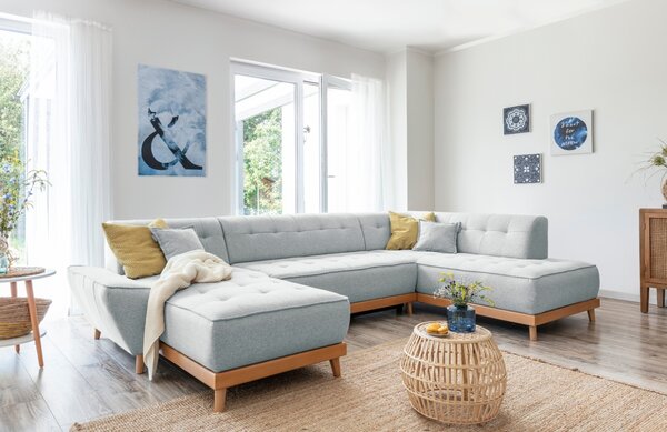 -25 % Dny MOMENTI– Miuform Rozkládací pohovka Dazzling Daisy 330 cm, pravá