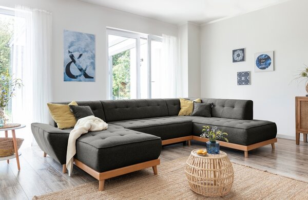 -25 % Dny MOMENTI– Miuform Rozkládací pohovka Dazzling Daisy 330 cm, pravá