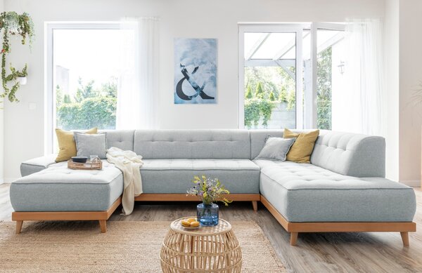 -25 % Dny MOMENTI– Miuform Rozkládací pohovka Dazzling Daisy 330 cm, pravá