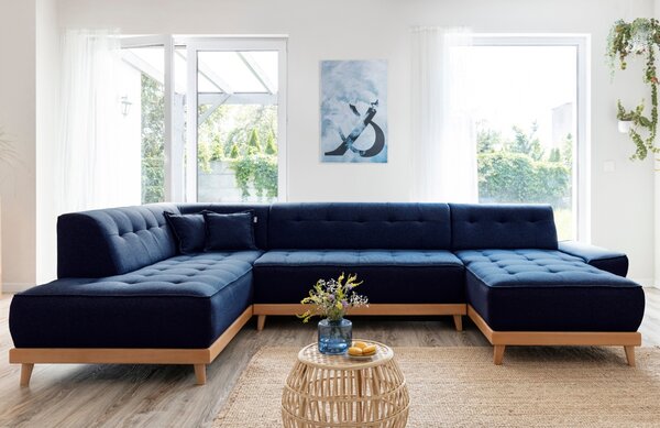 -25 % Dny MOMENTI– Miuform Rozkládací pohovka Dazzling Daisy 330 cm, levá