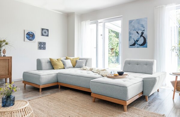 -25 % Dny MOMENTI– Miuform Rozkládací pohovka Dazzling Daisy 330 cm, levá