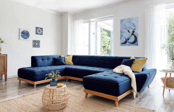 -25 % Dny MOMENTI– Miuform Rozkládací pohovka Dazzling Daisy 330 cm, levá