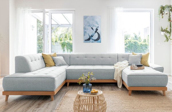 -25 % Dny MOMENTI– Miuform Rozkládací pohovka Dazzling Daisy 330 cm, levá