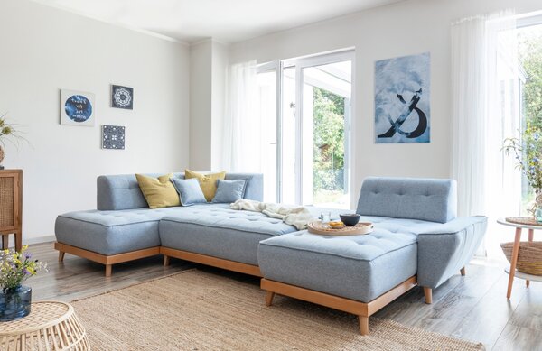 -25 % Dny MOMENTI– Miuform Rozkládací pohovka Dazzling Daisy 330 cm, levá