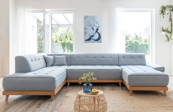 -25 % Dny MOMENTI– Miuform Rozkládací pohovka Dazzling Daisy 330 cm, levá