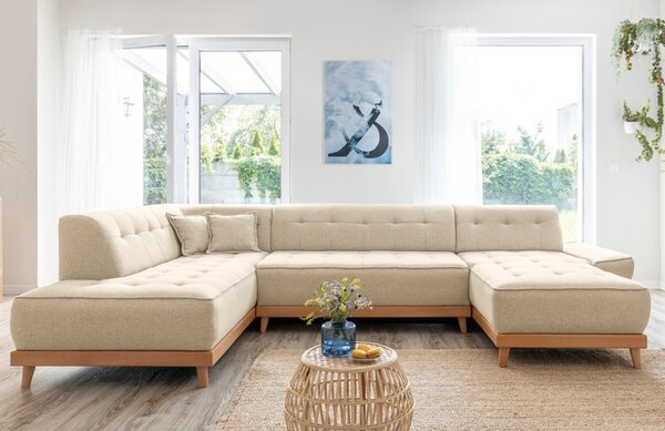 -25 % Dny MOMENTI– Miuform Rozkládací pohovka Dazzling Daisy 330 cm, levá