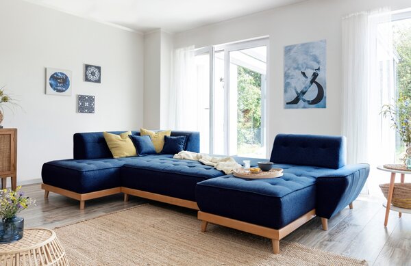 -25 % Dny MOMENTI– Miuform Rozkládací pohovka Dazzling Daisy 330 cm, levá