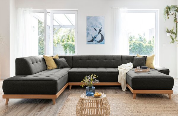 -25 % Dny MOMENTI– Miuform Rozkládací pohovka Dazzling Daisy 330 cm, levá