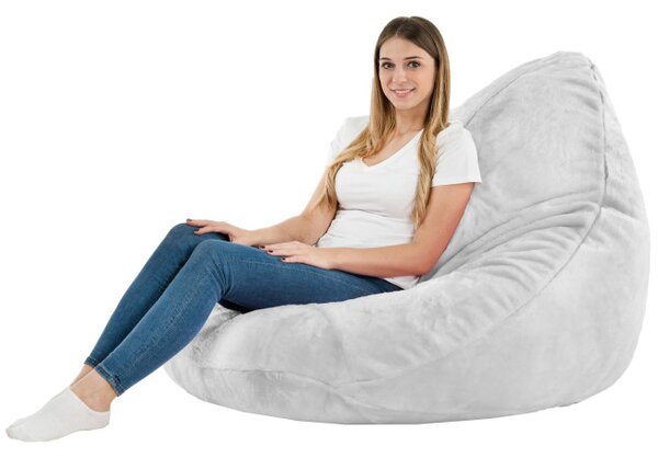 Sedací vak DROP XXL Yeti šedý