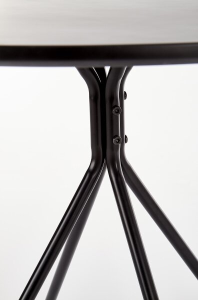 Jídelní stůl HOMORA 80 cm černá