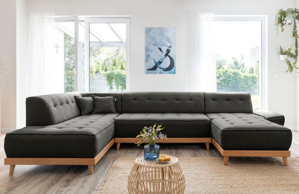 -25 % Dny MOMENTI– Miuform Rozkládací pohovka Dazzling Daisy 330 cm, levá