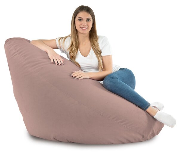 Sedací vak DROP XXL pudrově růžový