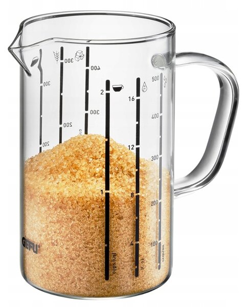 Odmerka s ryskou Gefu Meti 500 ml