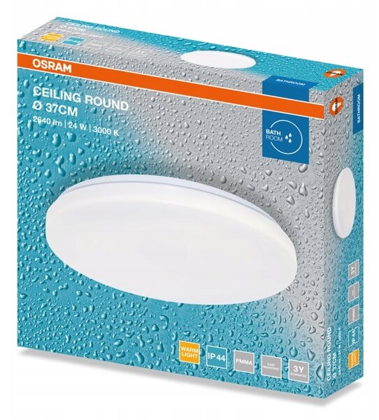 Osram stropní stropní svítidlo CEILING ROUND ⌀ 37cm 24W 3000K IP44