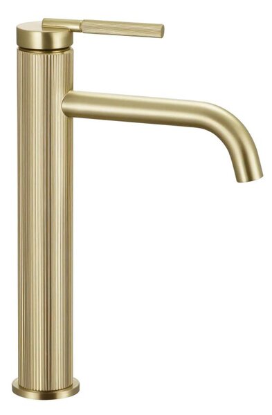 REA-B7802 - Umyvadlová baterie ARGON 29,5 cm broušená zlatá