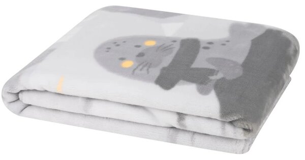 KikkaBoo Dětská deka Super Soft 140x110 cm Seally Me
