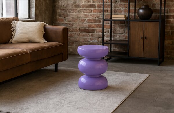 Richmond Kovový odkládací stolek Jari 35 cm