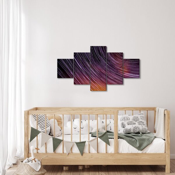 Obraz rozmazaných hvězd na obloze (125x70 cm)