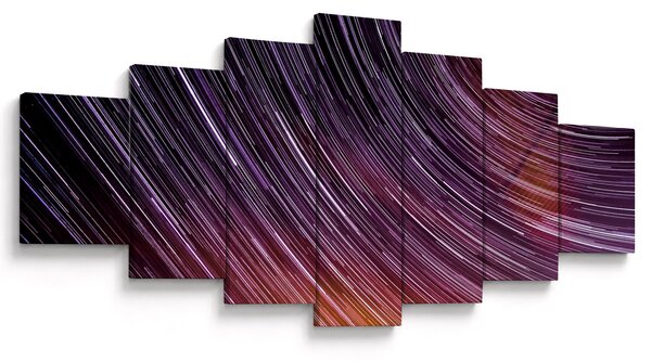 Obraz rozmazaných hvězd na obloze (210x100 cm)