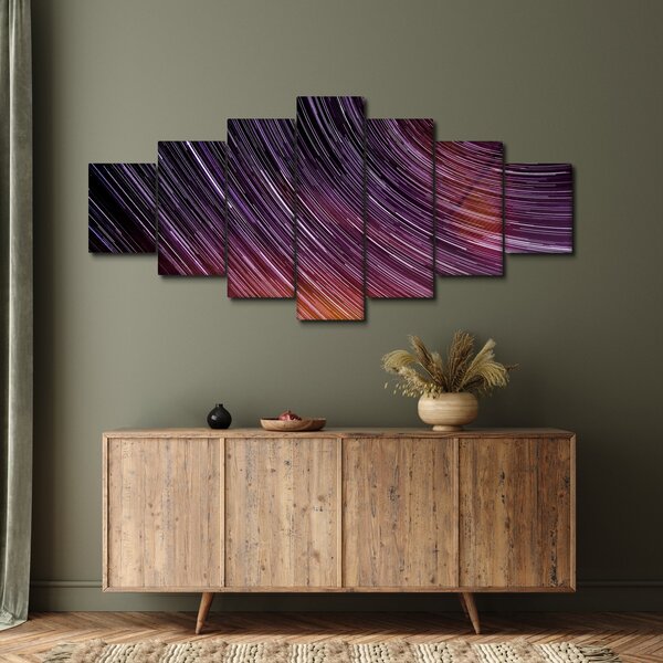 Obraz rozmazaných hvězd na obloze (210x100 cm)