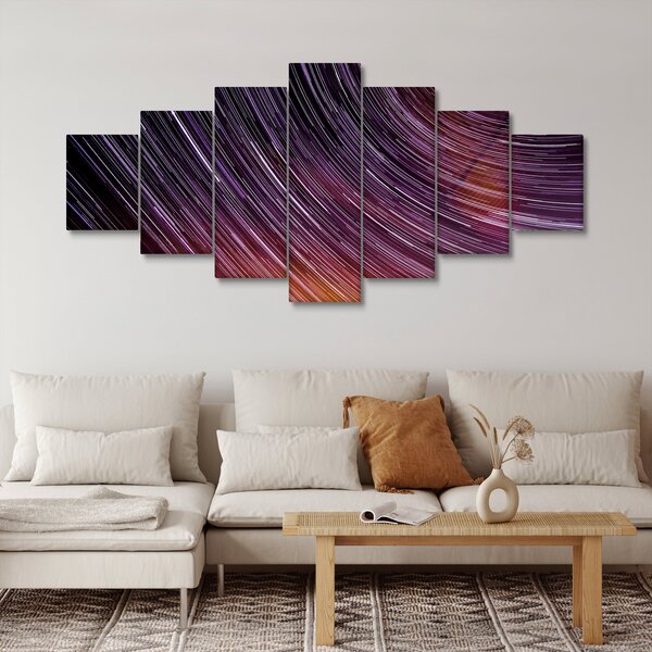 Obraz rozmazaných hvězd na obloze (210x100 cm)