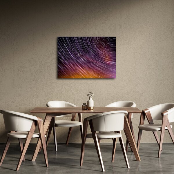 Obraz rozmazaných hvězd na obloze (70x50 cm)