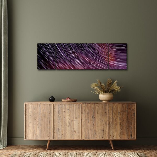 Obraz rozmazaných hvězd na obloze (170x50 cm)