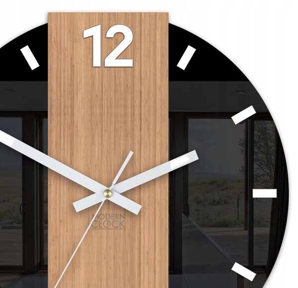 Nástěnné hodiny ModernClock vícebarevné 30cm