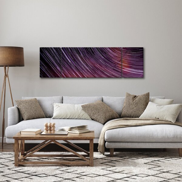 Obraz rozmazaných hvězd na obloze (170x50 cm)