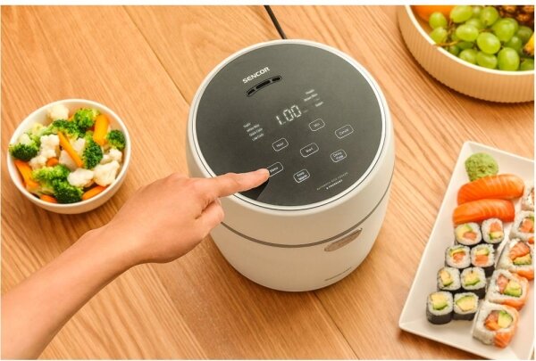 Sencor - Rýžovar 350W/230V 0,6 l bílá