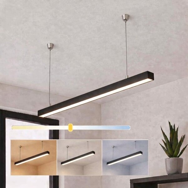 BRILAGI- LED Závěs. svít. FULLDAY LED/30/40/50W/230V 2700/4000/6000K 150cm černá