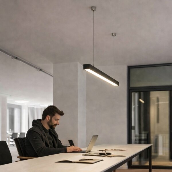 Brilagi - LED Závěs. svít. FULLDAY LED/10/15/20W/230V 2700/4000/6000K 60cm černá