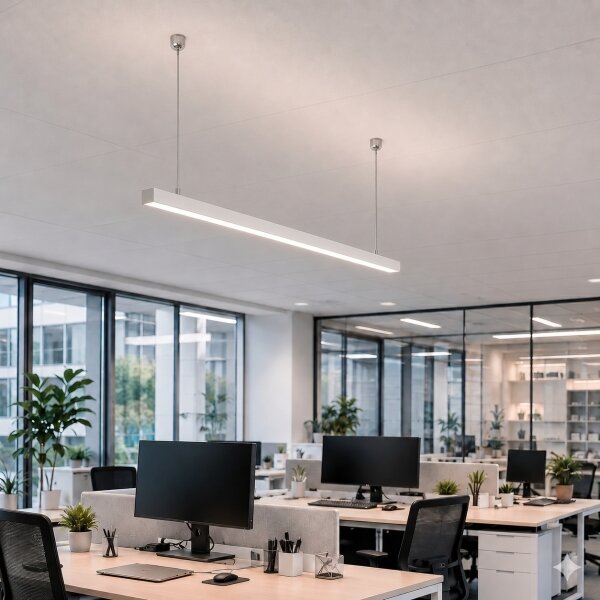 BRILAGI - LED Závěs. svít. FULLDAY LED/20/30/40W/230V 2700/4000/6000K 120cm bílá