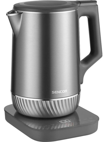 Sencor - Rychlovarná konvice s termoregulací 1,7 l 1800W/230V nerez