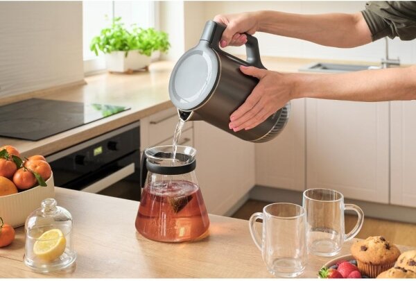 Sencor - Rychlovarná konvice s termoregulací 1,7 l 1800W/230V nerez