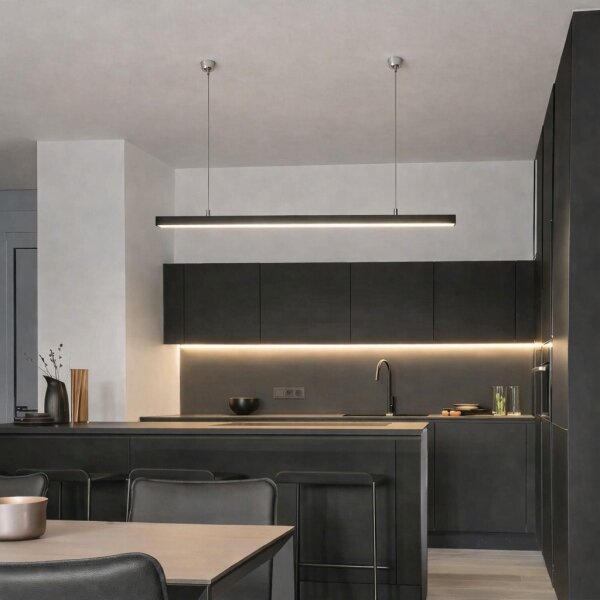 BRILAGI- LED Závěs. svít. FULLDAY LED/30/40/50W/230V 2700/4000/6000K 150cm černá