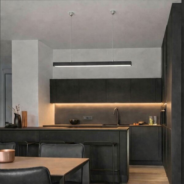 BRILAGI- LED Závěs. svít. FULLDAY LED/20/30/40W/230V 2700/4000/6000K 120cm černá