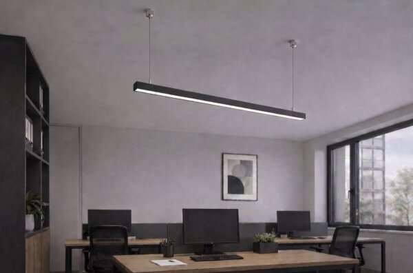 BRILAGI- LED Závěs. svít. FULLDAY LED/20/30/40W/230V 2700/4000/6000K 120cm černá