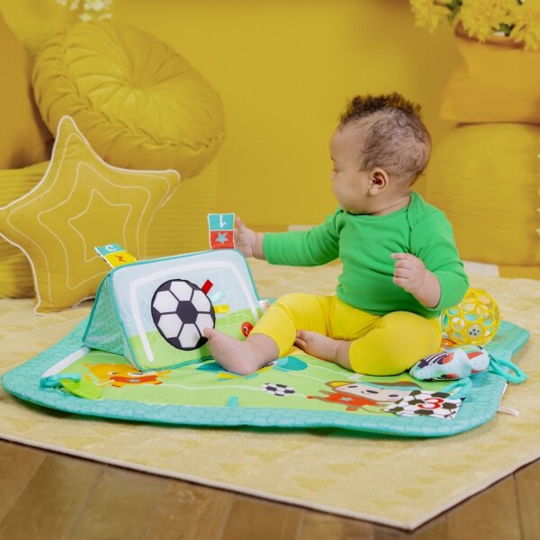 Bright Starts - Dětská hrací deka OBALL GRIP & KICK