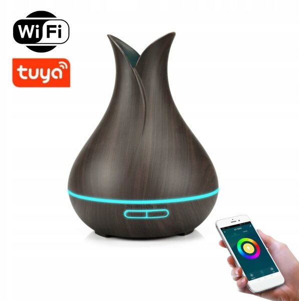BOT Smart aroma difuzér B5 - tmavě hnědé dřevo 400ml